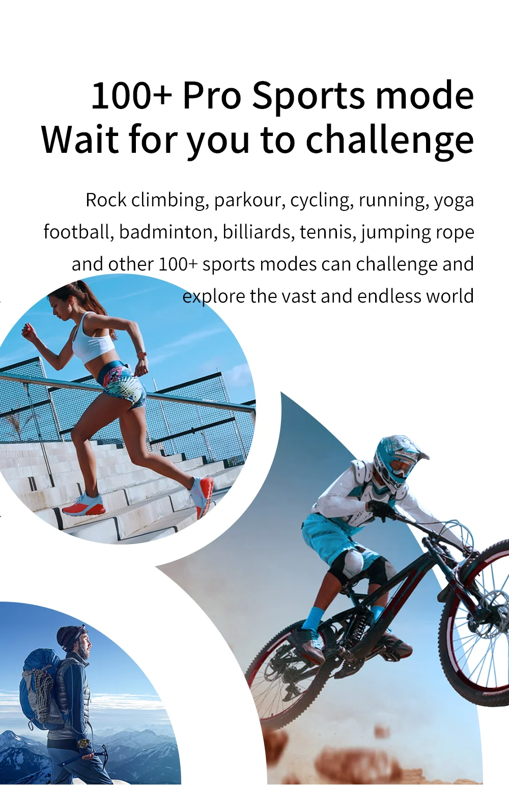 Robust Outdoor Smartwatch for iPhone – NFC Access Control, GPS Positioning, Compass, 400mAh Battery, IP68 Waterproof 