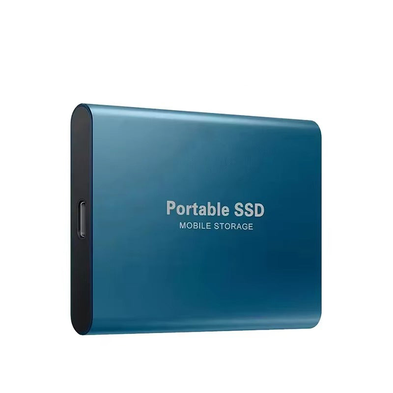 High-Speed External SSD 1TB 2TB – Portable USB 3.1 Solid State Drive, Ultra Slim, Shockproof, Waterproof, Type-C & USB Compatible for Mac/Windows PCs