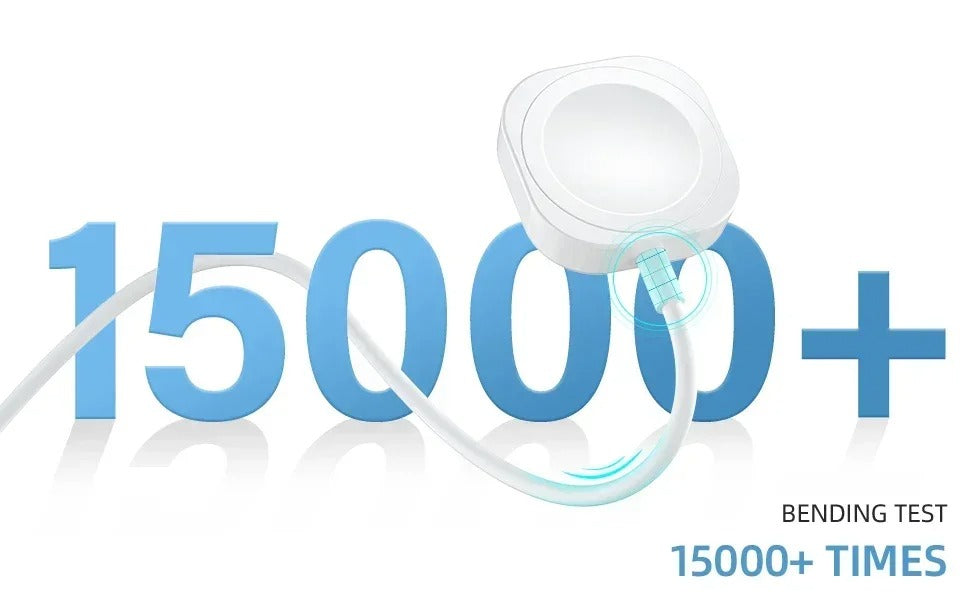 High-Quality Magnetic Wireless Charger for Apple Watch – USB-A & USB-C Cable, Fast Charging Dock with Strong Magnetic Force, Fireproof PC Material, Safe Charging