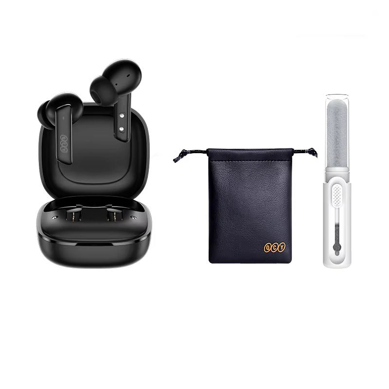 Premium, ANC Wireless Headphones –  Bluetooth 5.2 Earphones with 6-Mic ENC, HD Call, Transparency Mode for Apple iPhone