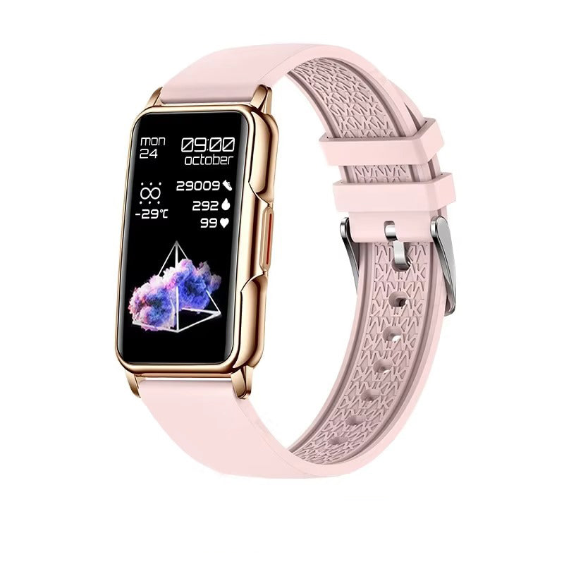 Luxury Smartwatch for Women with Bluetooth Calling – Full Touchscreen Fitness Tracker for iPhone, IP67 Waterproof, Heart Rate 