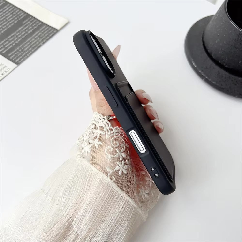 Premium Apple iPhone Case, MagSafe Compatible, Camera Lens and Screen Protection, Ultra Thin, Shockproof, Magnetic, Full All Around Protection, Frosted Card Pocket Cover