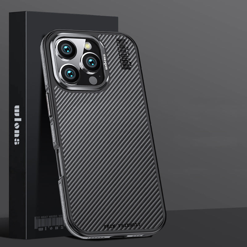 Premium 100% Aramid Fiber Kevlar iPhone Case – 600D Lightweight  Compatible Ultra-Thin Protective Cover for iPhone Models