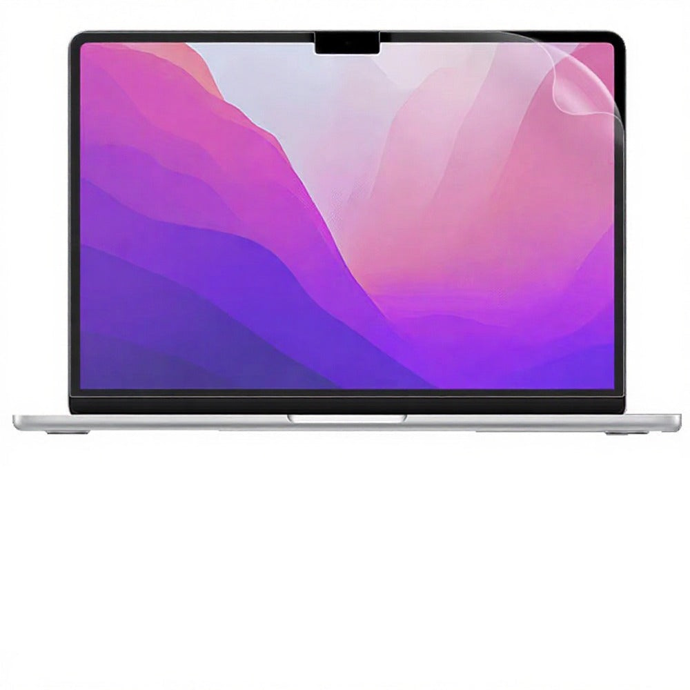 Premium MacBook Screen Protector Film – Anti-Scratch, Anti-Fingerprint Soft Guard, HD Clarity, Easy-Clean Eye Protection for Touch Bar & Non-Touch Devices