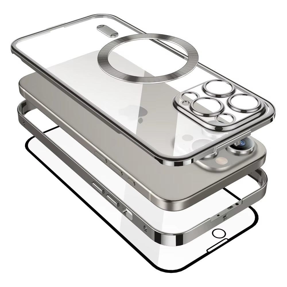 Robust Apple iPhone Case MagSafe Compatible, Camera Lens & Screen Protection,  Cover with 10FT Military Glass Shield