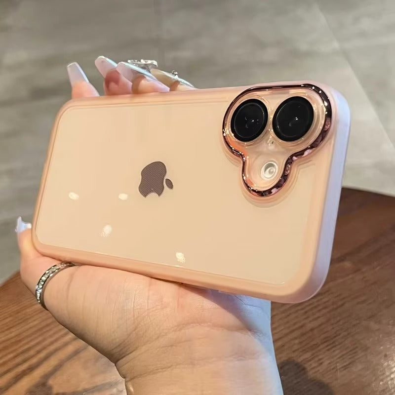 Luxury Apple iPhone Case MagSafe Compatible, Camera Lens & Screen Protection,  Cover with Matte Clear Hard PC Shell