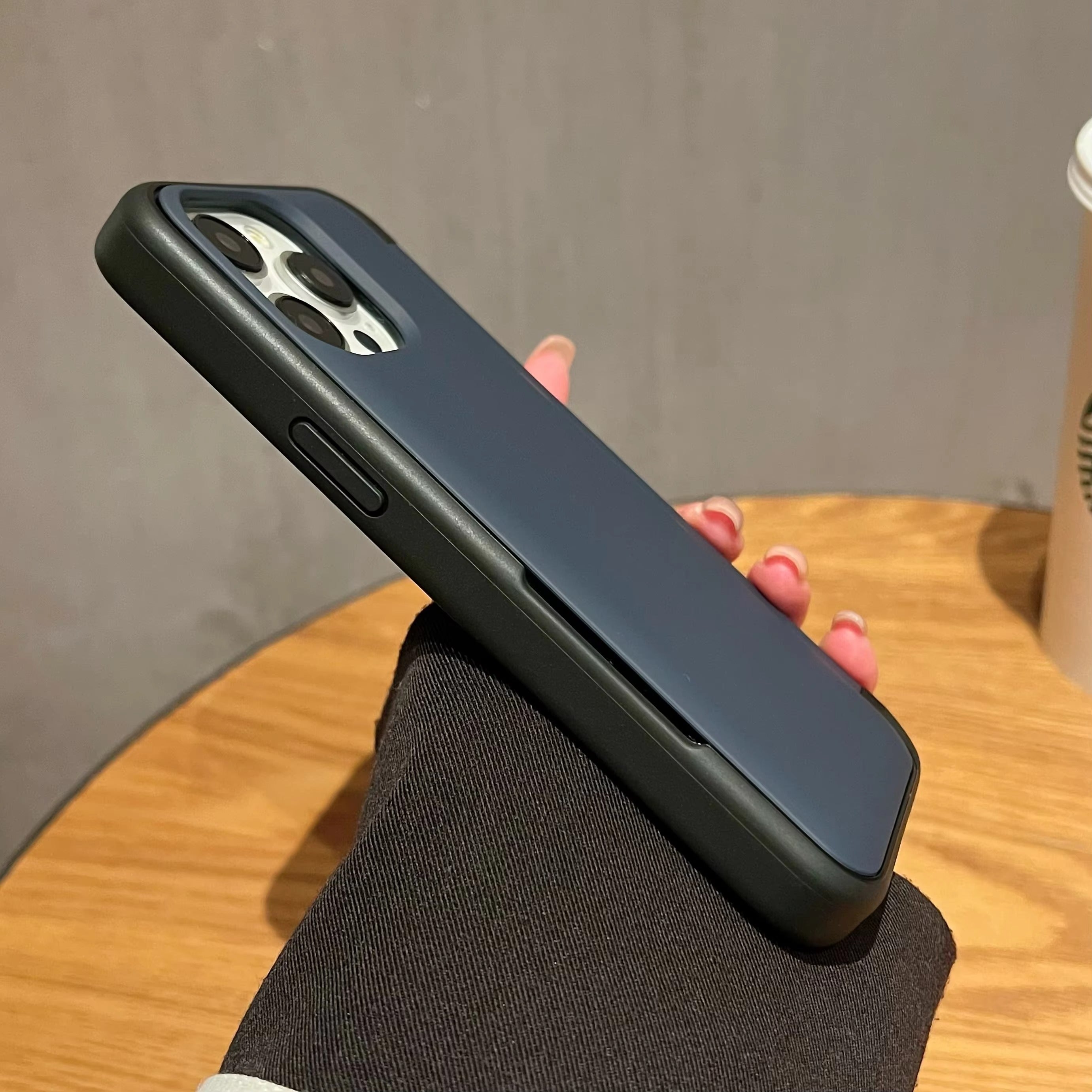 Robust Apple iPhone Case, MagSafe Compatible, Camera Lens and Screen Protection, Ultra Thin, Shockproof, Magnetic, Full All Around Protection, Flip Card Bracket Cover