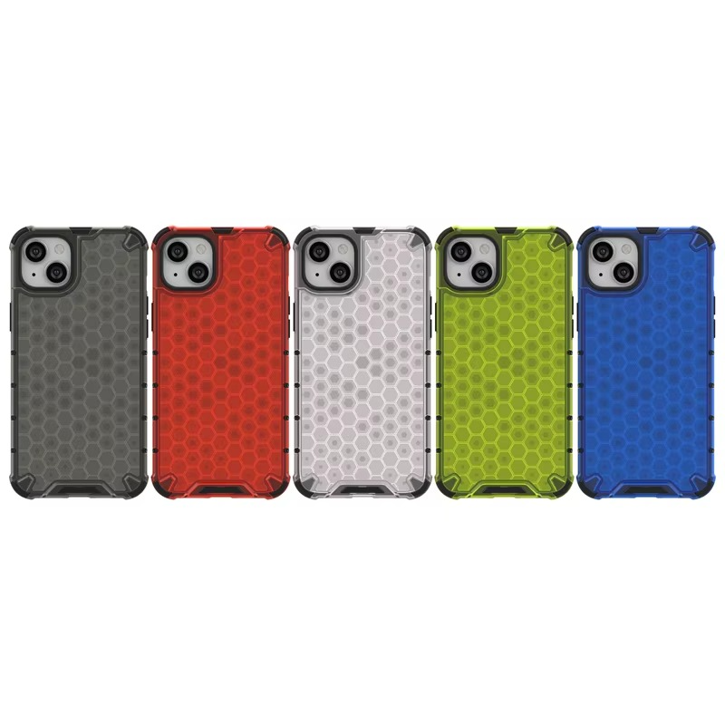 Robust Apple iPhone Case, MagSafe Compatible, Camera Lens and Screen Protection, Ultra Thin, Shockproof, Magnetic, Full All Around Protection, Honeycomb Hybrid Armor Cover