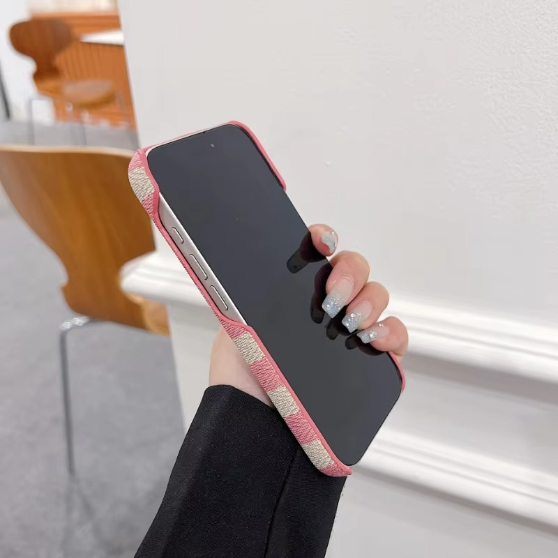 Premium Apple iPhone Case, MagSafe Compatible, Camera Lens and Screen Protection, Ultra Thin, Shockproof, Magnetic, Full All Around Protection, Canvas Stripe Fabric Cover