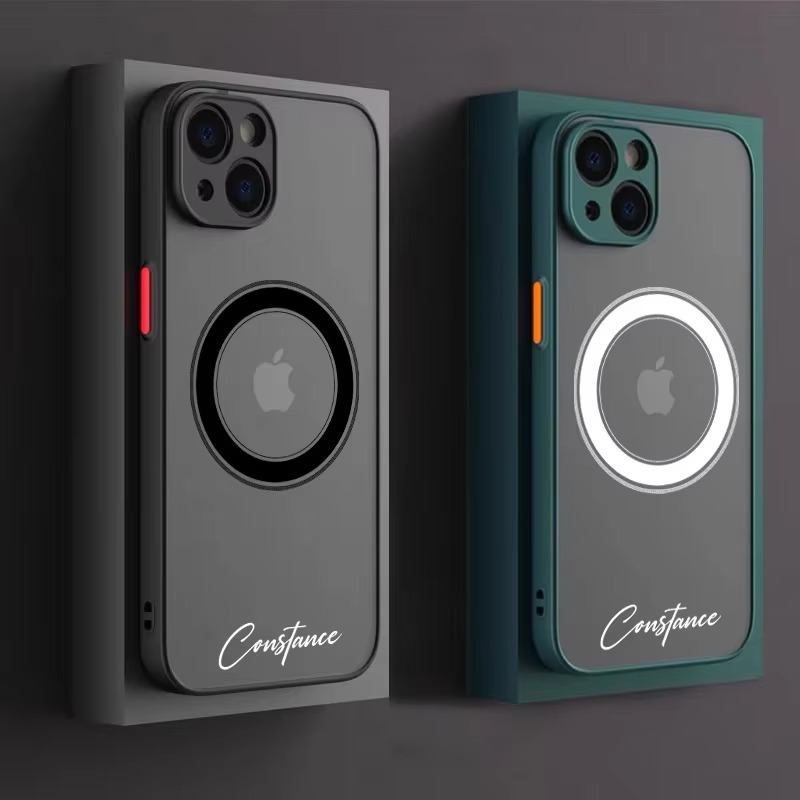 Robust Apple iPhone Case, MagSafe Compatible, Camera Lens and Screen Protection, Ultra Thin, Shockproof, Magnetic, Full All Around Protection, Custom Armor Hard Cover