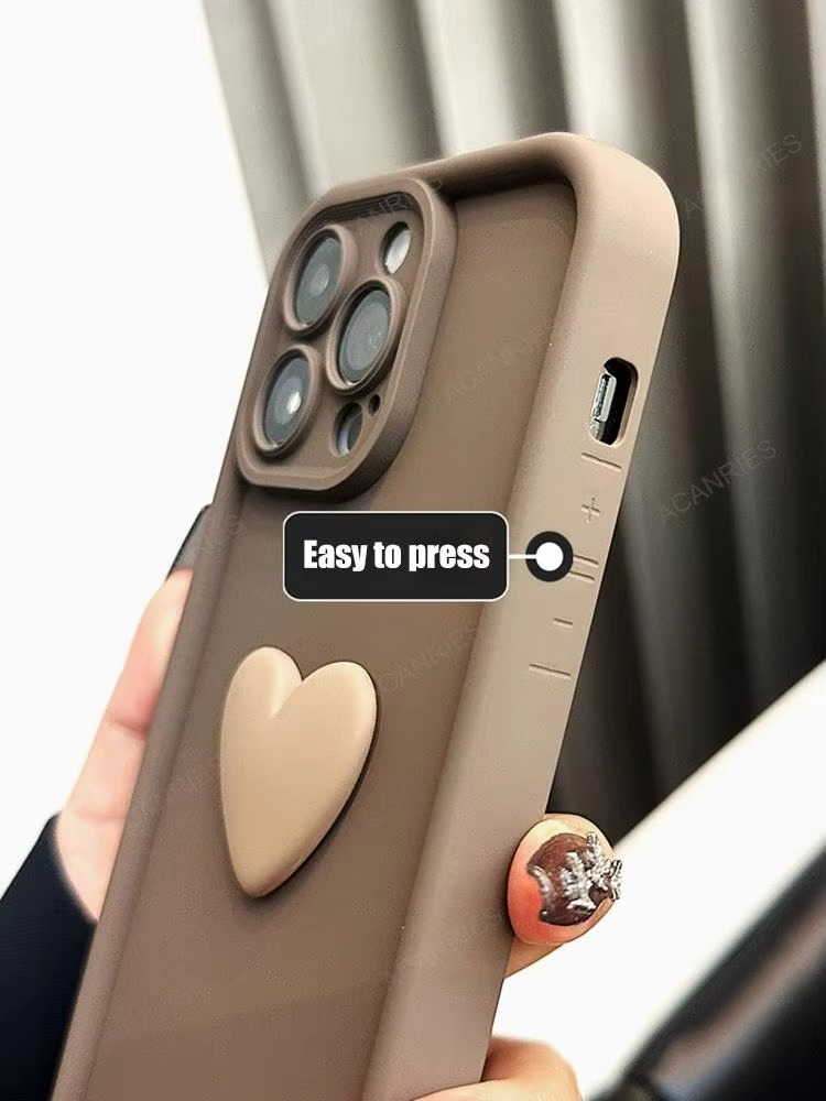 Premium Apple iPhone Case, MagSafe Compatible, Camera Lens and Screen Protection, Ultra Thin, Shockproof, Magnetic, Full All Around Protection, DIY Name Heart Soft Cover