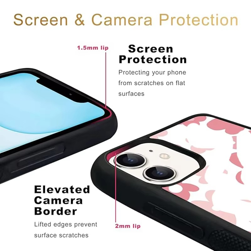 Premium Apple iPhone Case, MagSafe Compatible, Camera Lens and Screen Protection, Ultra Thin, Shockproof, Magnetic, Full All Around Protection, Eco Vegan Magnetic Cover