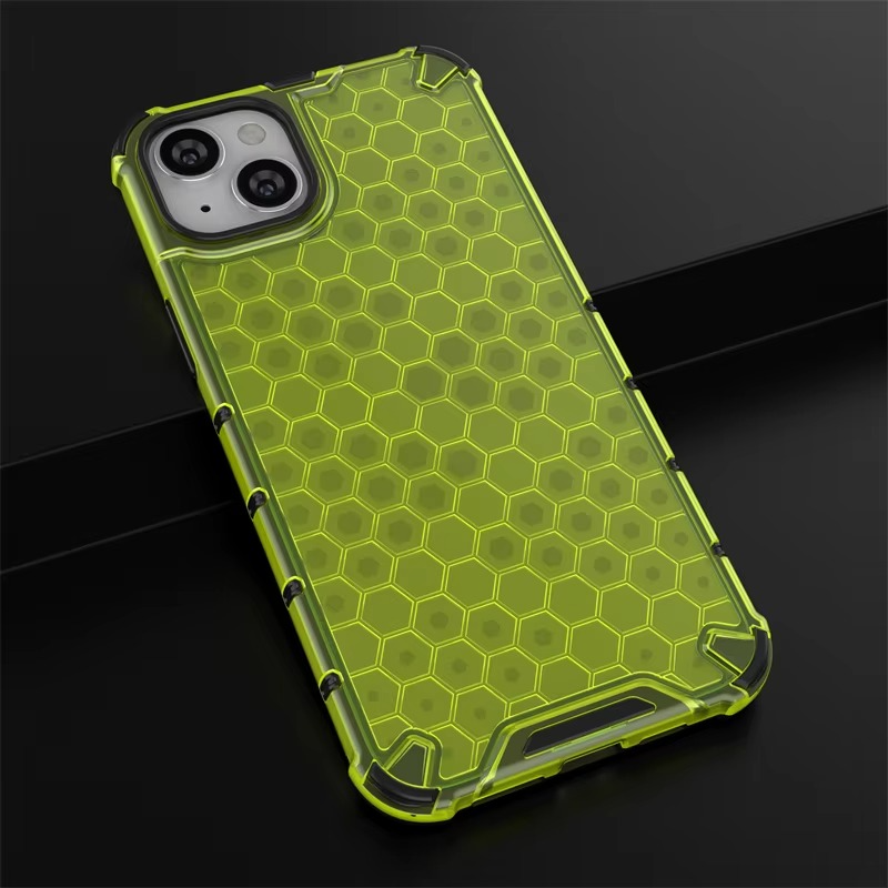 Robust Apple iPhone Case, MagSafe Compatible, Camera Lens and Screen Protection, Ultra Thin, Shockproof, Magnetic, Full All Around Protection, Honeycomb Hybrid Armor Cover