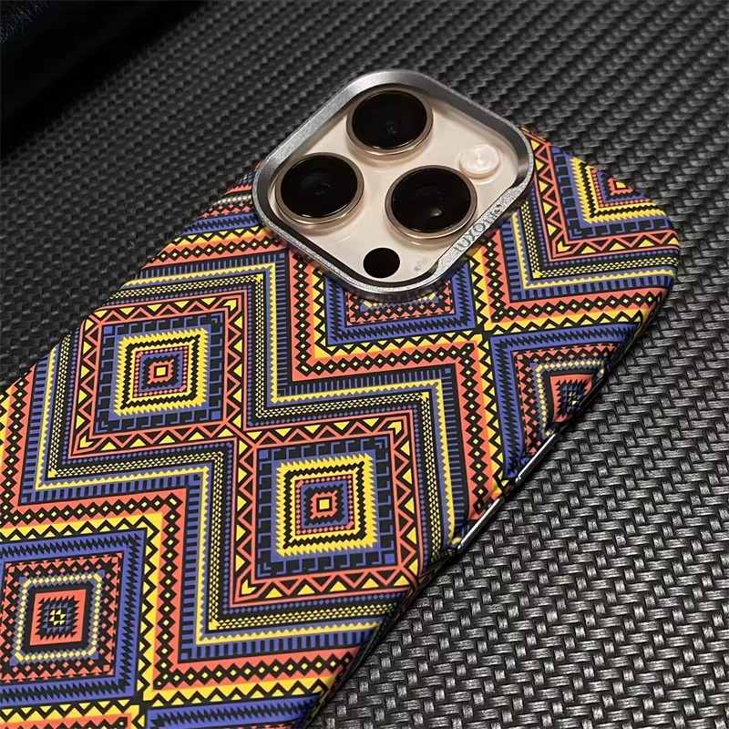 Premium Apple iPhone Case, MagSafe Compatible, Camera Lens and Screen Protection, Ultra Thin, Shockproof, Magnetic, Full All Around Protection, Nordic Sweater Hard Cover