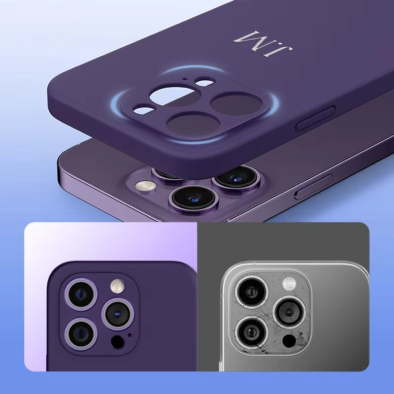 Luxury Apple iPhone Case, MagSafe Compatible, Camera Lens and Screen Protection, Ultra Thin, Shockproof, Magnetic, Full All