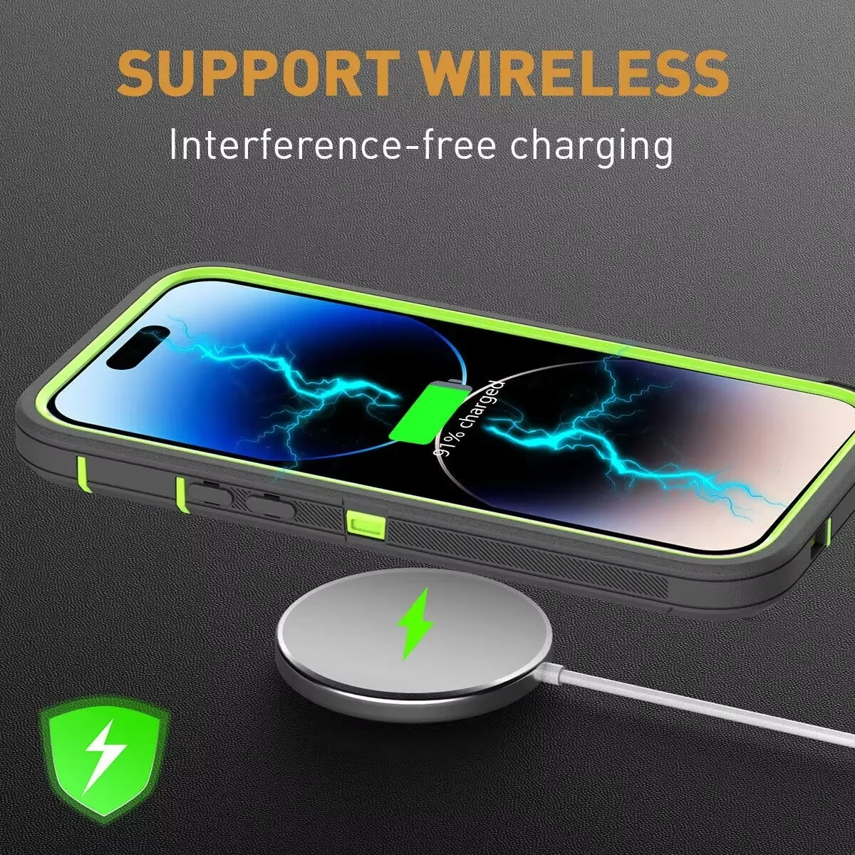 Luxury Apple iPhone Case, MagSafe Compatible, Camera Lens and Screen Protection, Ultra Thin, Shockproof, Magnetic, Full All Around Protection, Dustproof Armor Case Box