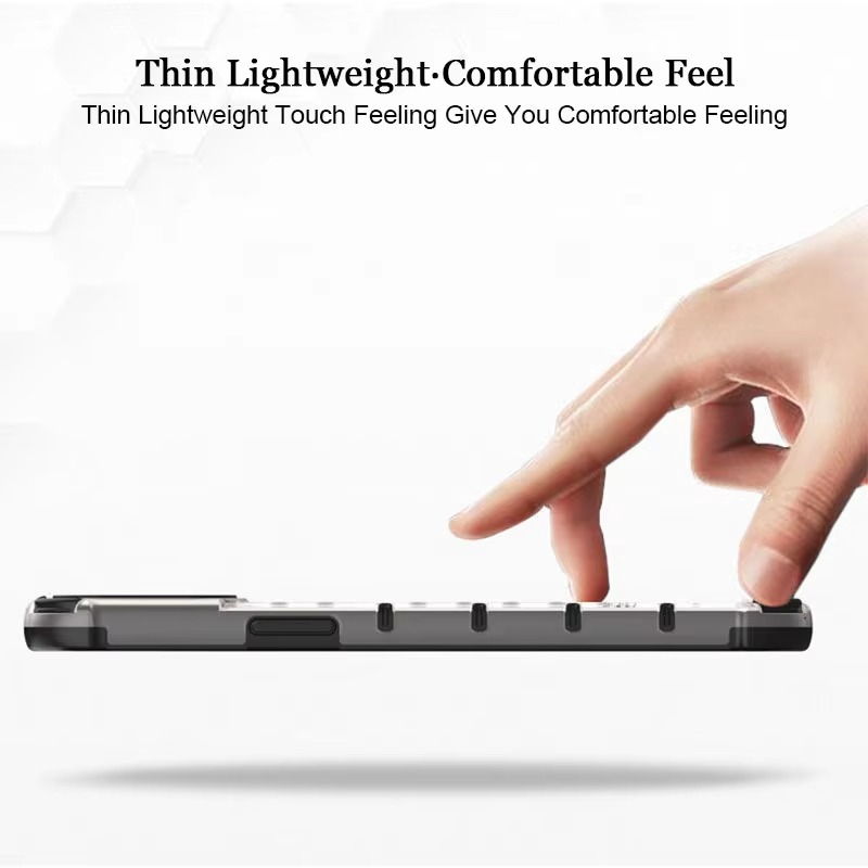 Robust Apple iPhone Case, MagSafe Compatible, Camera Lens and Screen Protection, Ultra Thin, Shockproof, Magnetic, Full All Around Protection, Honeycomb Armor Clear Cover