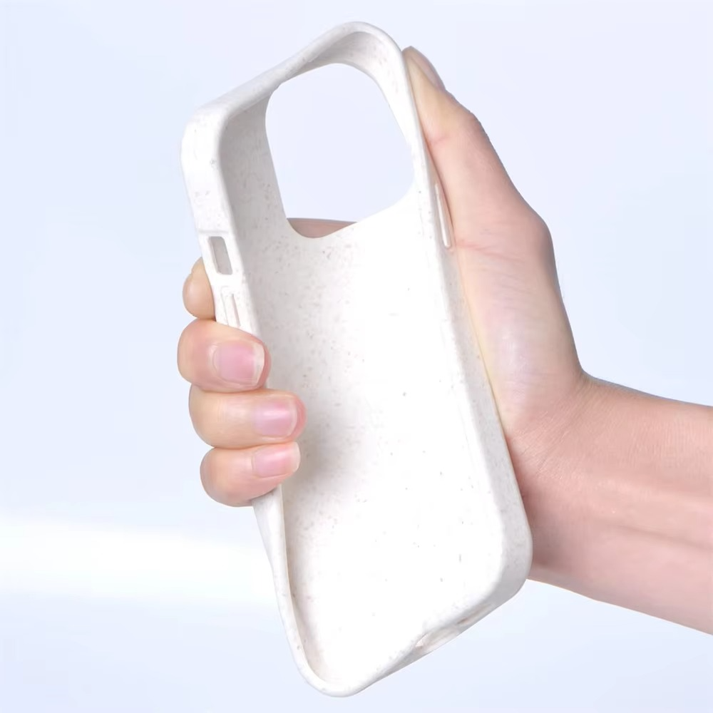 Premium Apple iPhone Case, MagSafe Compatible, Camera Lens and Screen Protection, Ultra Thin, Shockproof, Magnetic, Full All Around Protection, Biodegradable Wheat Straw Cover