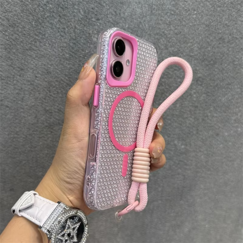 High Quality Apple iPhone Case, MagSafe Compatible, Camera Lens and Screen Protection, Ultra Thin, Shockproof, Magnetic, Full All Around Protection, Colorful Glitter Cover
