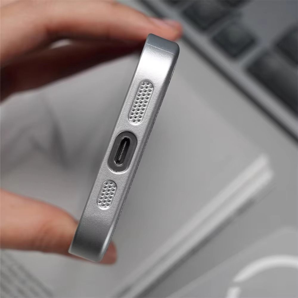 Premium Apple iPhone Case, MagSafe Compatible, Camera Lens and Screen Protection, Ultra Thin, Shockproof, Magnetic, Full All Around Protection, Canvas Fabric Hard Cover