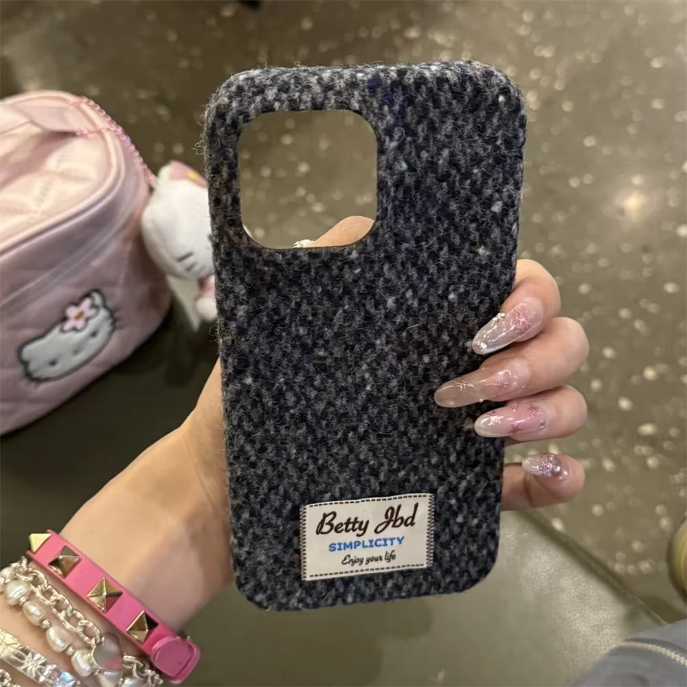 Luxury Apple iPhone Case, MagSafe Compatible, Camera Lens and Screen Protection, Ultra Thin, Shockproof, Magnetic, Full All Around Protection, Velvet Fabric Soft Cover