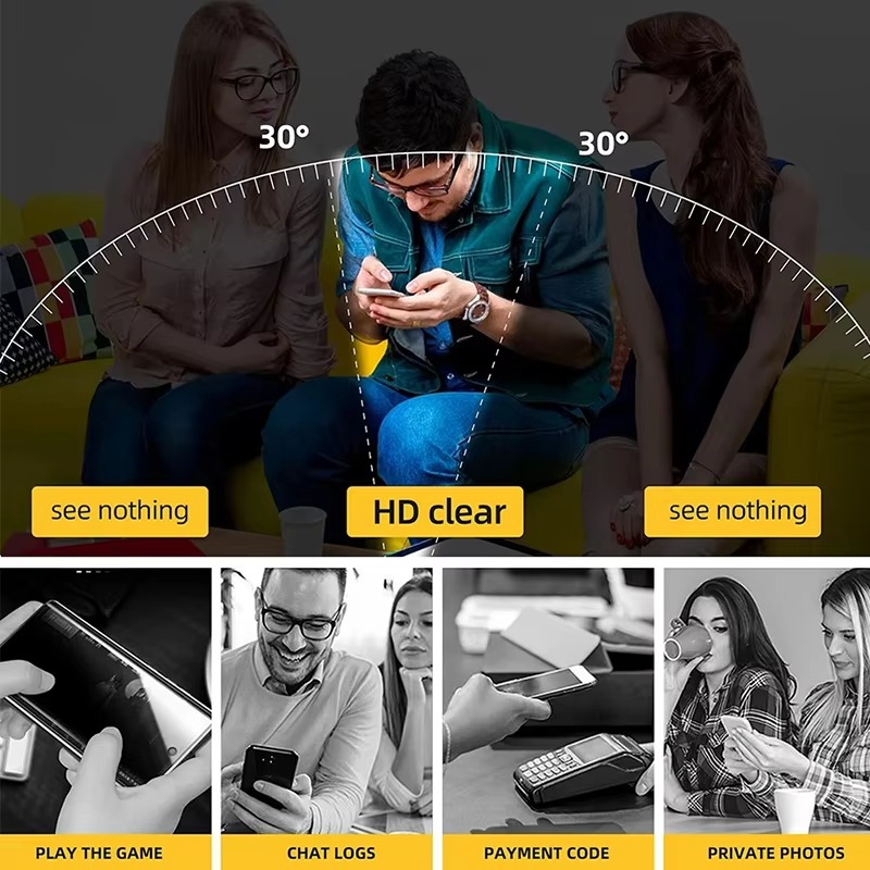 Luxury Apple iPhone Case, MagSafe Compatible, Camera Lens and Screen Protection, Ultra Thin, Shockproof, Magnetic, Full All Around Protection, Privacy Glass Snap Case