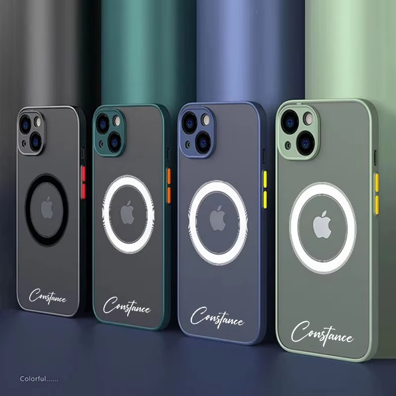 Robust Apple iPhone Case, MagSafe Compatible, Camera Lens and Screen Protection, Ultra Thin, Shockproof, Magnetic, Full All