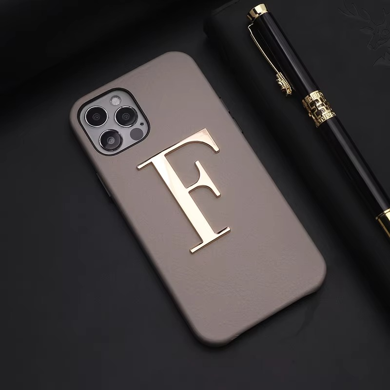 Premium Apple iPhone Case, MagSafe Compatible, Camera Lens and Screen Protection, Ultra Thin, Shockproof, Magnetic, Full All Around Protection, Genuine Leather Name Cover