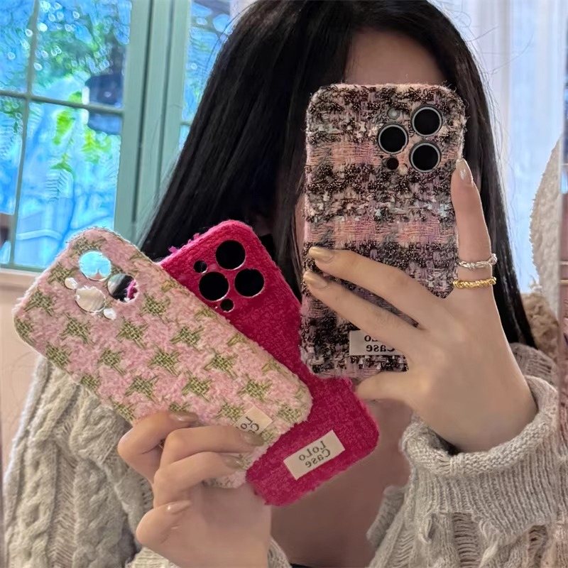 Luxury Apple iPhone Case, MagSafe Compatible, Camera Lens and Screen Protection, Ultra Thin, Shockproof, Magnetic, Full All Around Protection, Velvet Fabric Soft Cover