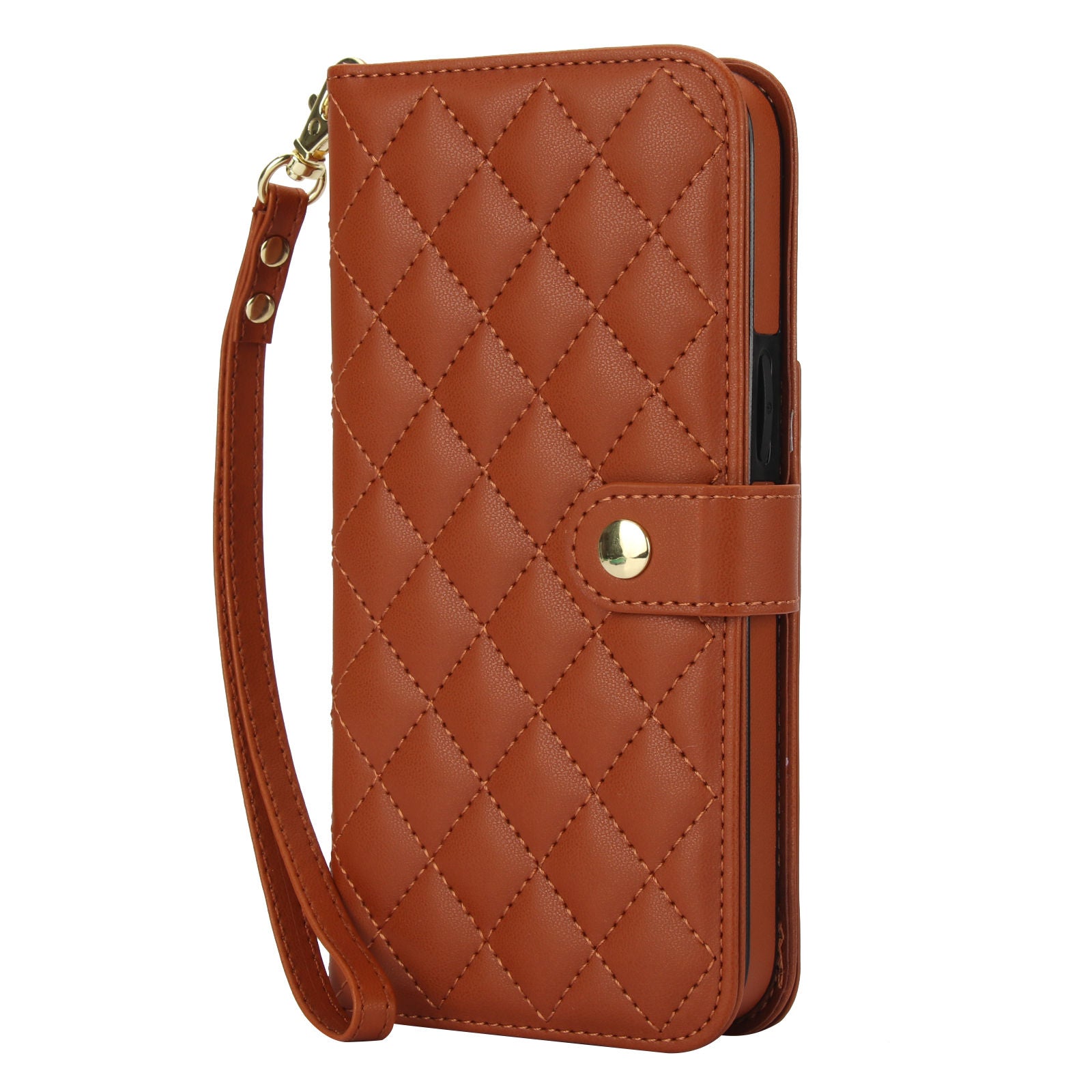 RFID Blocking Wallet Crossbody Flip iPhone Case – Card Slot Holder, PU Leather, Secure Protection for iPhone Models