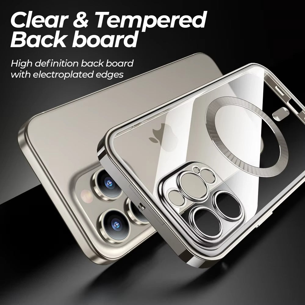 Robust Apple iPhone Case MagSafe Compatible, Camera Lens & Screen Protection,  Cover with 10FT Military Glass Shield