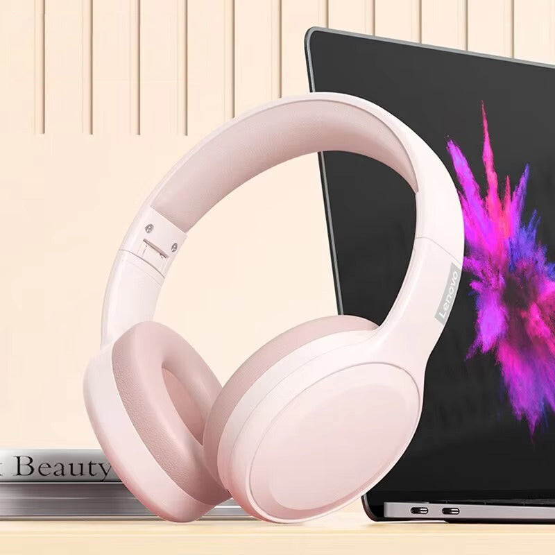 High Quality Foldable Wireless Headphones – Bluetooth 5.3 Over-Ear Gaming and Music Headset with Built-In Mic, with iPhone