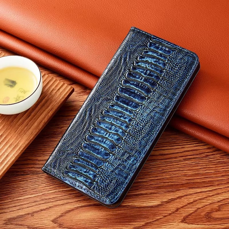 Luxury Genuine Leather iPhone Case – Flip Wallet Design, Stylish & Durable Full Protection Cover | Case for iPhone