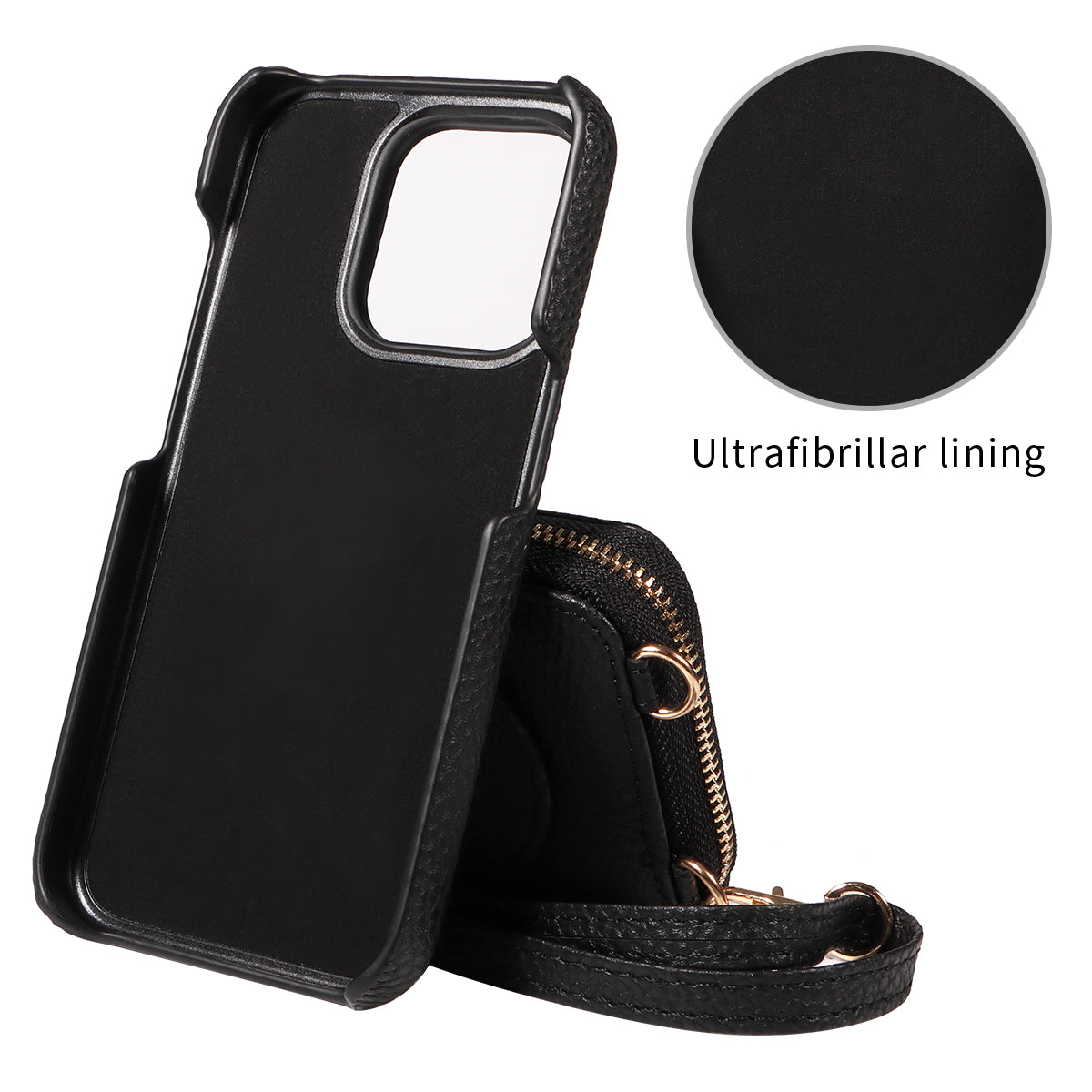 Premium High-Quality Magnetic Wallet iPhone Case – Detachable Design, Lashing Functionality, Stylish & Durable Protection 