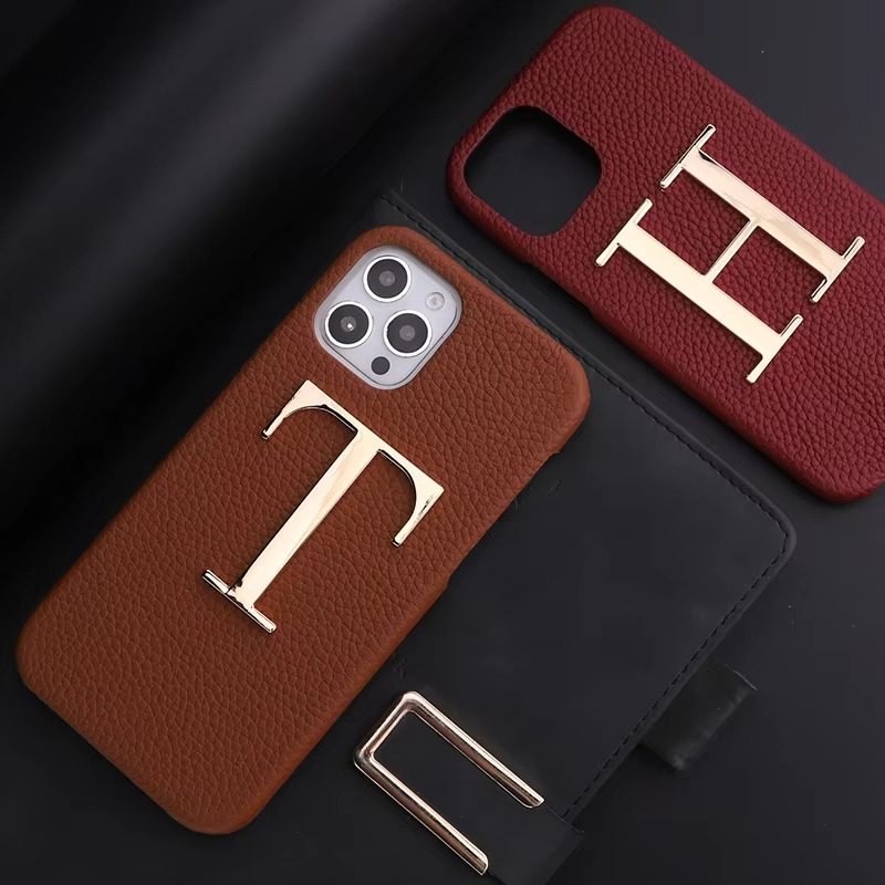 Premium Apple iPhone Case, MagSafe Compatible, Camera Lens and Screen Protection, Ultra Thin, Shockproof, Magnetic, Full All Around Protection, Genuine Leather Name Cover