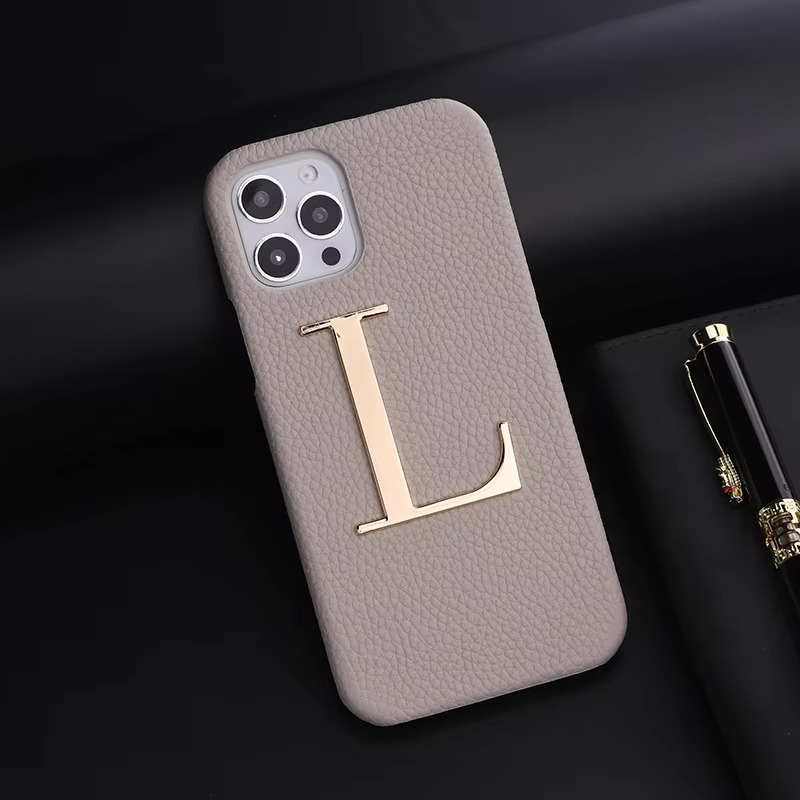 Premium Apple iPhone Case, MagSafe Compatible, Camera Lens and Screen Protection, Ultra Thin, Shockproof, Magnetic, Full All Around Protection, Genuine Leather Name Cover