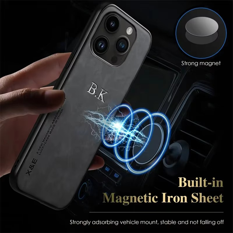 Premium Apple iPhone Case, MagSafe Compatible, Camera Lens and Screen Protection, Ultra Thin, Shockproof, Magnetic, Full All