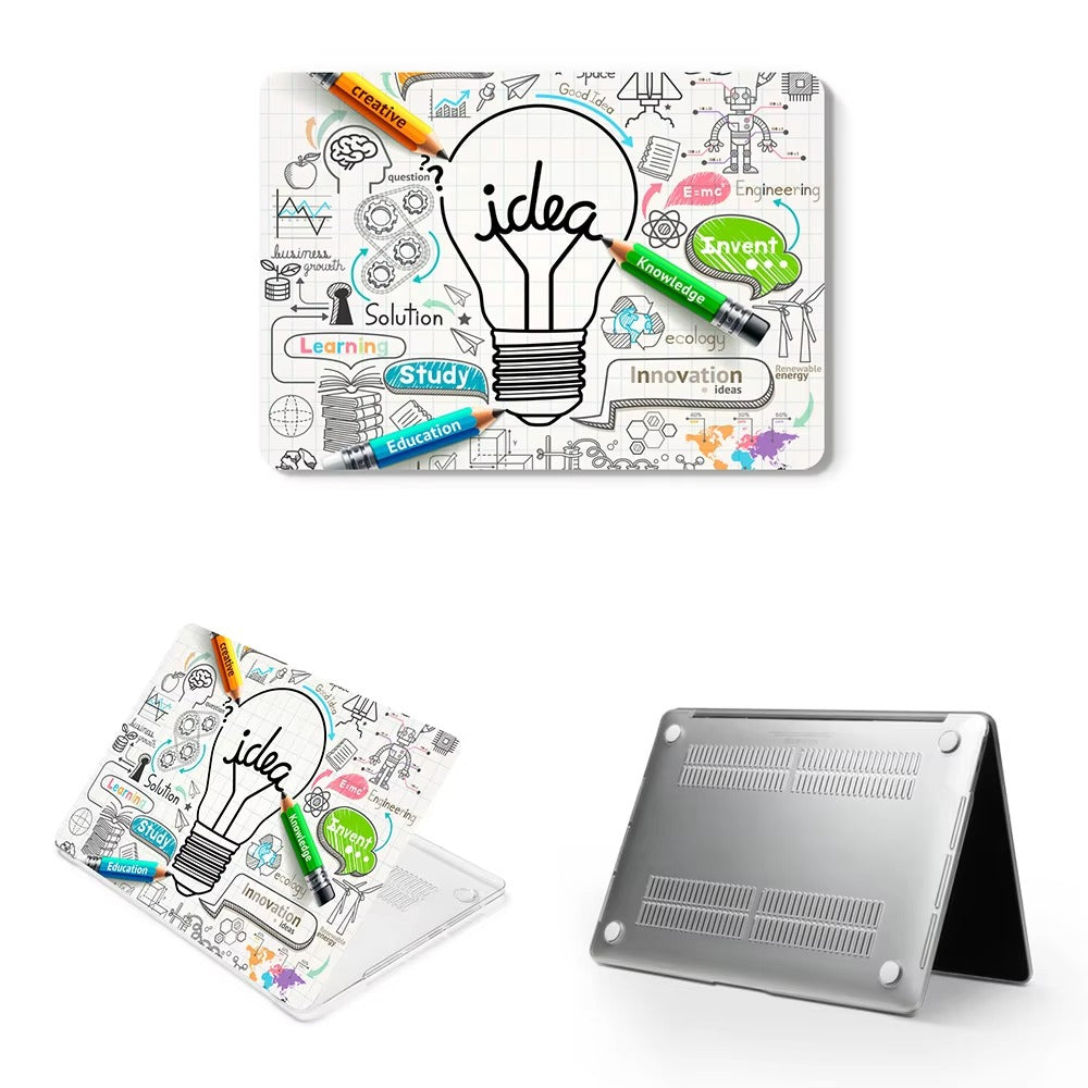 Premium Creative Picture Case for MacBook Air and Pro – Stylish Protective Cover for 13, 14, 15.3, 16 Inch Laptops, Compatible with M1, M2 Chip Devices