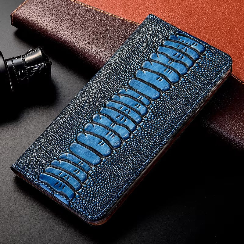 Luxury Genuine Leather iPhone Case – Flip Wallet Design, Stylish & Durable Full Protection Cover | Case for iPhone