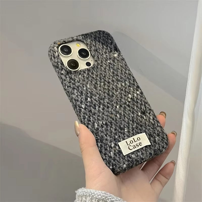 Luxury Apple iPhone Case, MagSafe Compatible, Camera Lens and Screen Protection, Ultra Thin, Shockproof, Magnetic, Full All Around Protection, Velvet Fabric Soft Cover