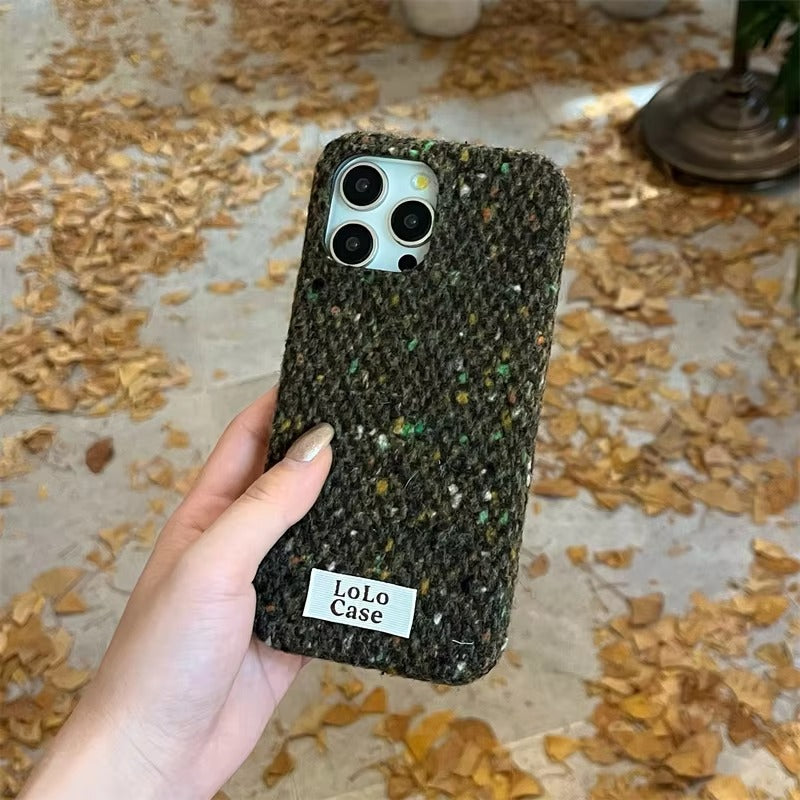 Luxury Apple iPhone Case, MagSafe Compatible, Camera Lens and Screen Protection, Ultra Thin, Shockproof, Magnetic, Full All Around Protection, Velvet Fabric Soft Cover