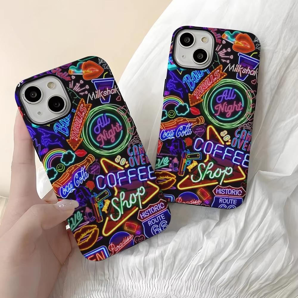 Luxury Apple iPhone Case, MagSafe Compatible, Camera Lens and Screen Protection, Ultra Thin, Shockproof, Magnetic, Full All Around Protection, 2-in-1 Hard Back Cover