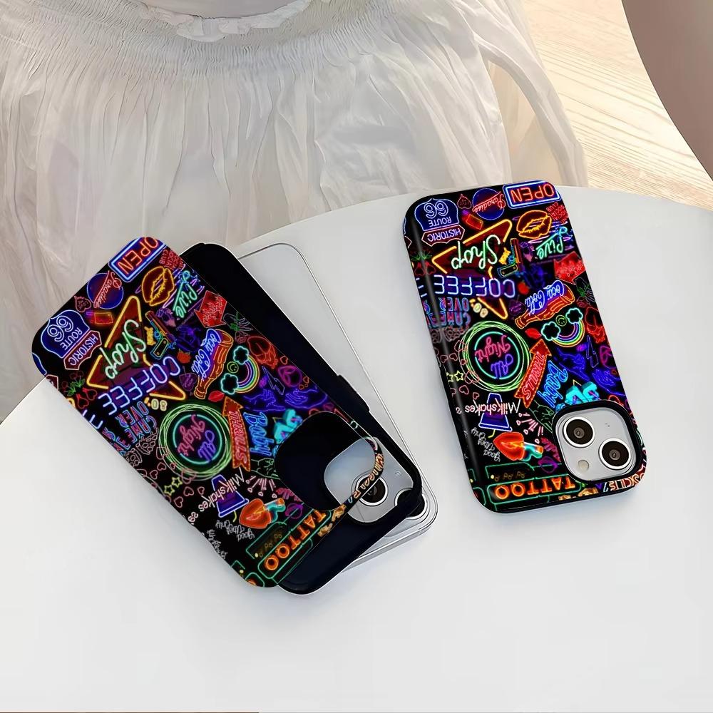 Luxury Apple iPhone Case, MagSafe Compatible, Camera Lens and Screen Protection, Ultra Thin, Shockproof, Magnetic, Full All Around Protection, 2-in-1 Hard Back Cover