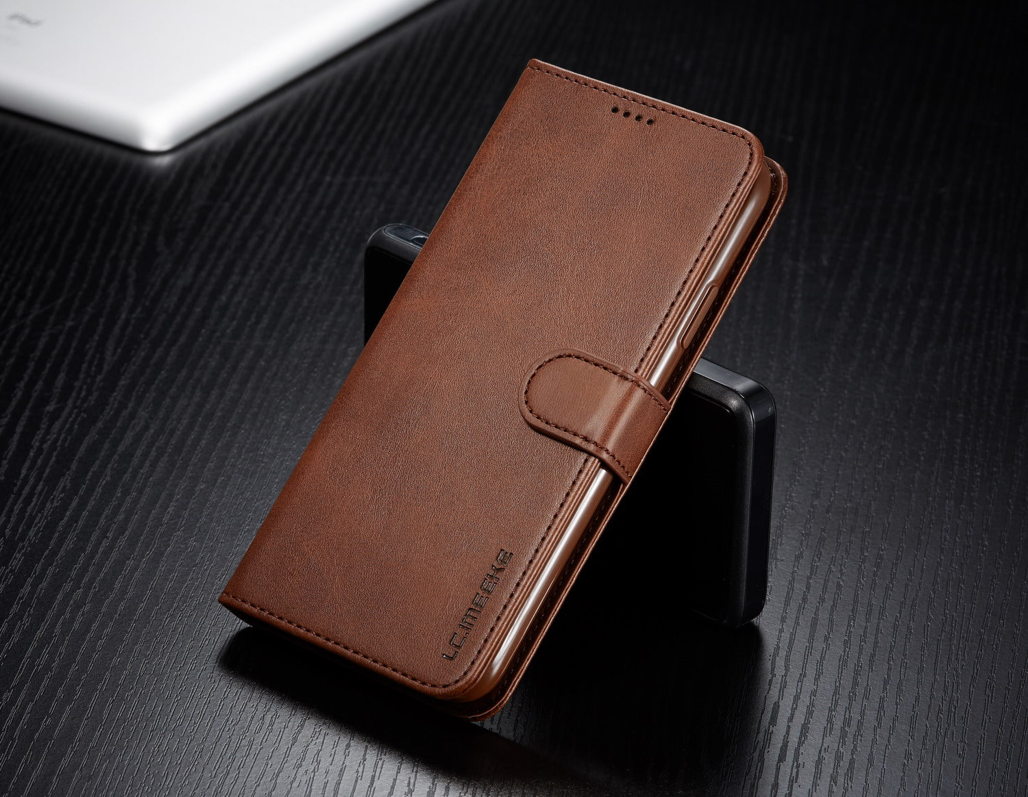 Luxury Leather Wallet iPhone Case – Flip Cover with Card Slot, Magnetic Closure, and Premium Protection for iPhone Models